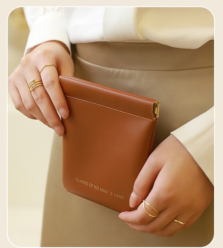 Cara Caro Headphone Storage Bag Mini Women's Cosmetic Bag  - Image 5