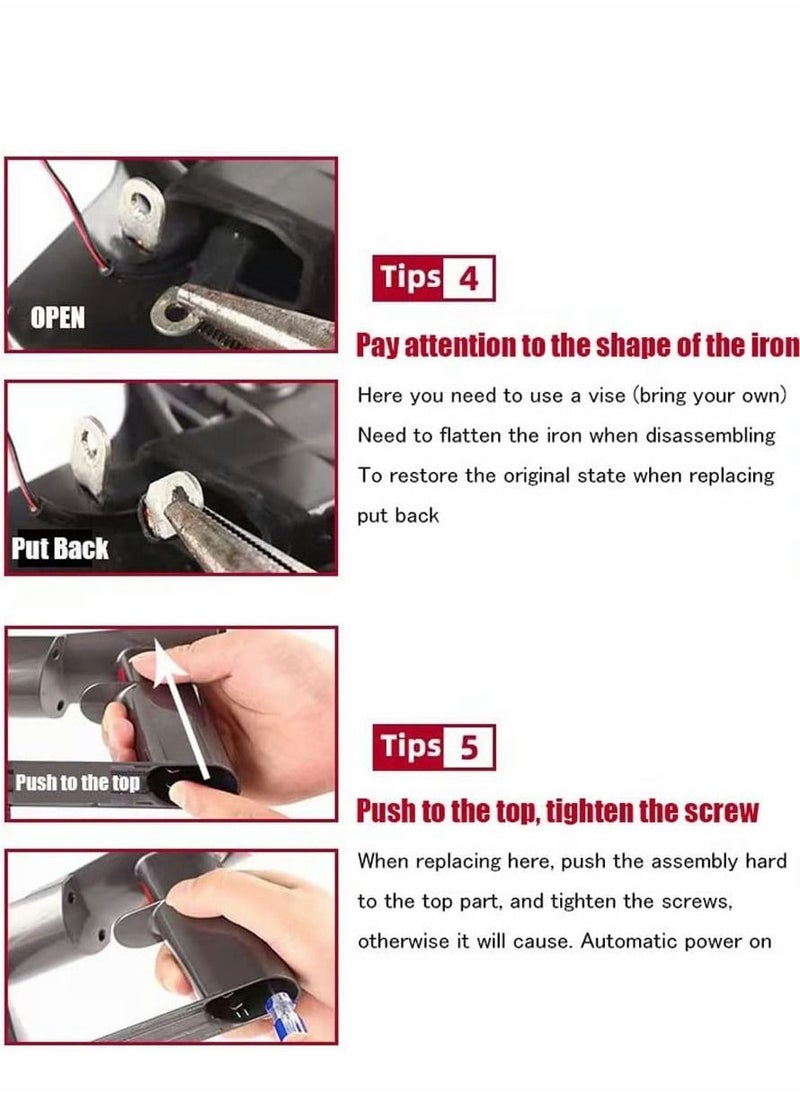 Excefore - Mop Head Attachment, Strong Trigger Power Switch Button Accessories for Dyson V11/V10 Cleaner Tools Supply - Image 1