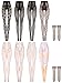 Sotiff 10 Pairs Doll Lace Stockings Handmade Long Sock Christmas Doll Accessories Legging for DIY Clothes ToyMesh Style - Image 2