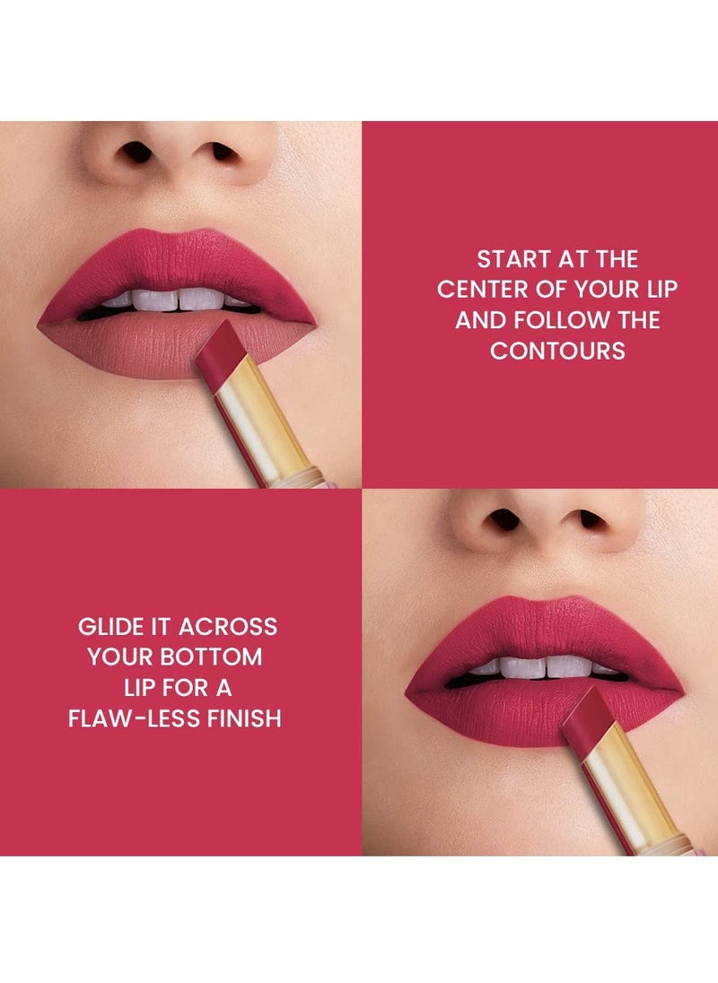 LAKME - Lakme Matte Lip Color Coffee Command 3.6 g - Image 1