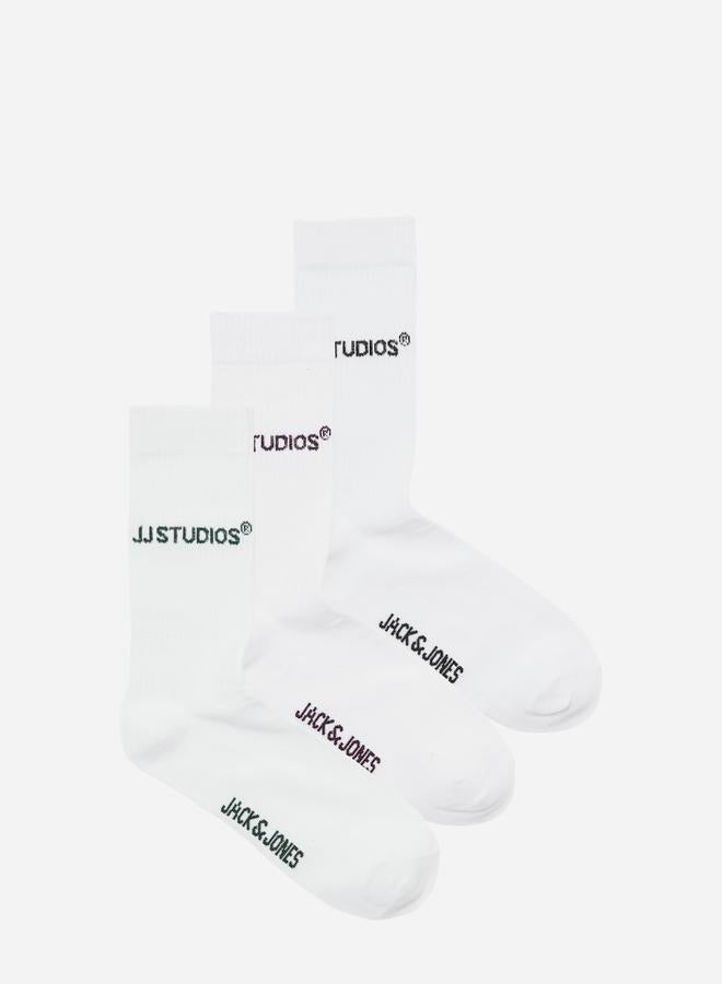 Jack & Jones Set of 3 - Jacsoho Tennis Socks - Image 1