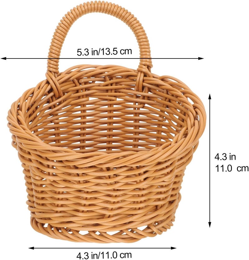 Easy clean surface SHERCHPRY Woven Hanging Basket for Kitchen Storage Small Rattan-style Wall Basket for Ginger Garlic and Vegetable Organization Sturdy Wall-mounted Consistent steady quality Easy assemble Trusted all-purpose quality Matte anti slip finish Repeated use trusted quality Authorized haulage delivery Integrated warehouse solution Global assemble options Safe approved storage space Regulated warehouse storage Practical experience crafted Multi-source stock guarantee Elegant practical design Efficiency boosted construction Field tested quality Moisture proof Dense material Sand resistant Upgraded general material Permanent & temporary usable Licensed warehouse stored goods Wide usage compatibility Safe material All region coverage - Image 2