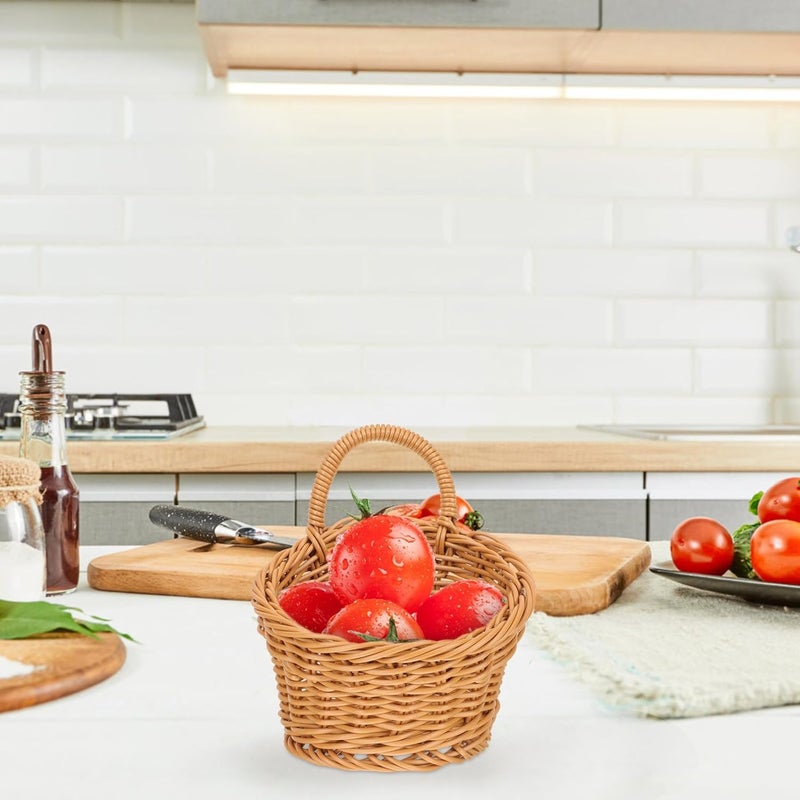 Easy clean surface SHERCHPRY Woven Hanging Basket for Kitchen Storage Small Rattan-style Wall Basket for Ginger Garlic and Vegetable Organization Sturdy Wall-mounted Consistent steady quality Easy assemble Trusted all-purpose quality Matte anti slip finish Repeated use trusted quality Authorized haulage delivery Integrated warehouse solution Global assemble options Safe approved storage space Regulated warehouse storage Practical experience crafted Multi-source stock guarantee Elegant practical design Efficiency boosted construction Field tested quality Moisture proof Dense material Sand resistant Upgraded general material Permanent & temporary usable Licensed warehouse stored goods Wide usage compatibility Safe material All region coverage - Image 4