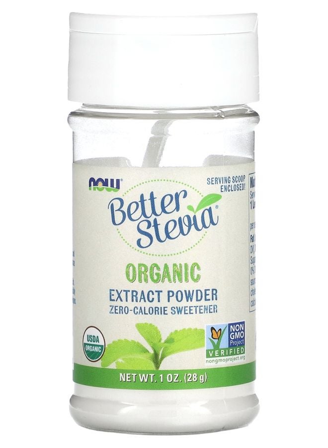 now BetterStevia Organic Extract Powder 1 oz (28 g)