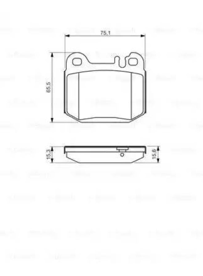 BOSCH Brake Pad - BOSCH - 0 986 494 410 - Image 2
