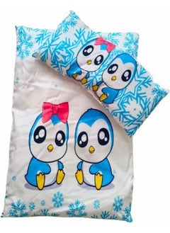 Vav Baby Fluffy Bow Penguin Bottom Opening Set  - Image 4