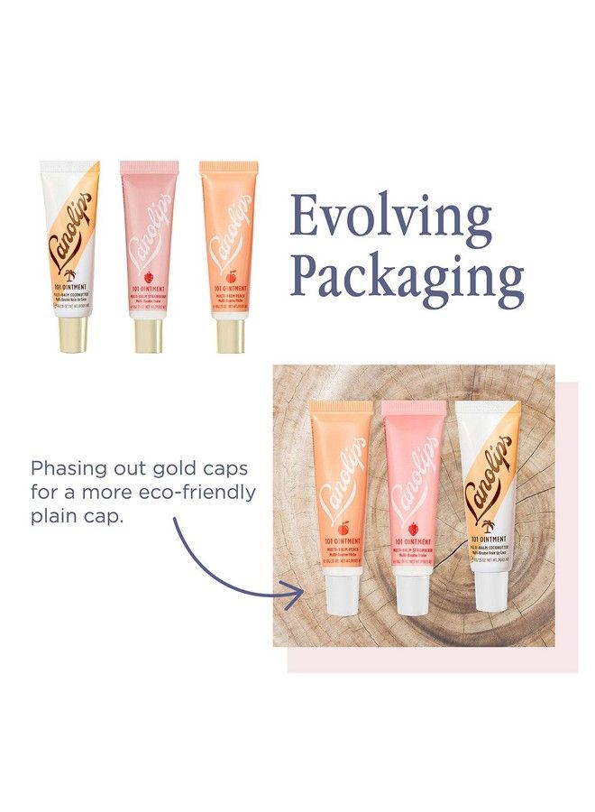 Lanolips Tinted Balm Rose Natural Lanolinbased Balm With Color + Gloss For Shiny Hydrated Lips (125G / 044Oz) - Image 3