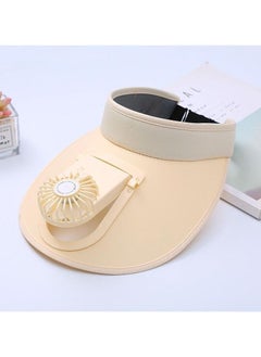 DubaiGallery Outdoor Fan Cooling Peaked Cap Usb Breathable Shade Sunscreen Women Men Hat Beach Visor Hat Required Security Summer Sports Cap 