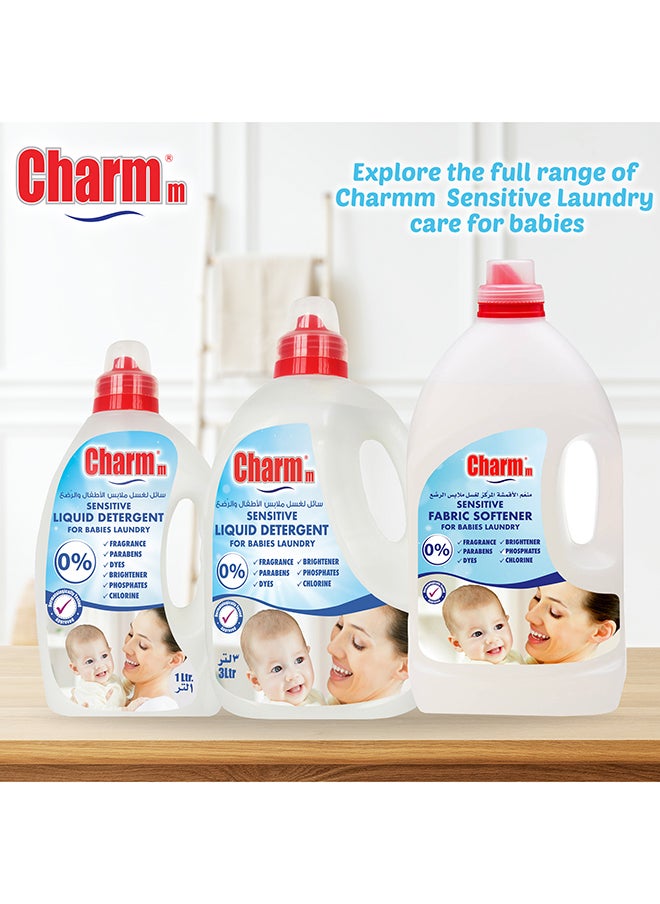 CHARMM - Sensitive Laundry Liquid for Babies Laundry 3L - Image 1