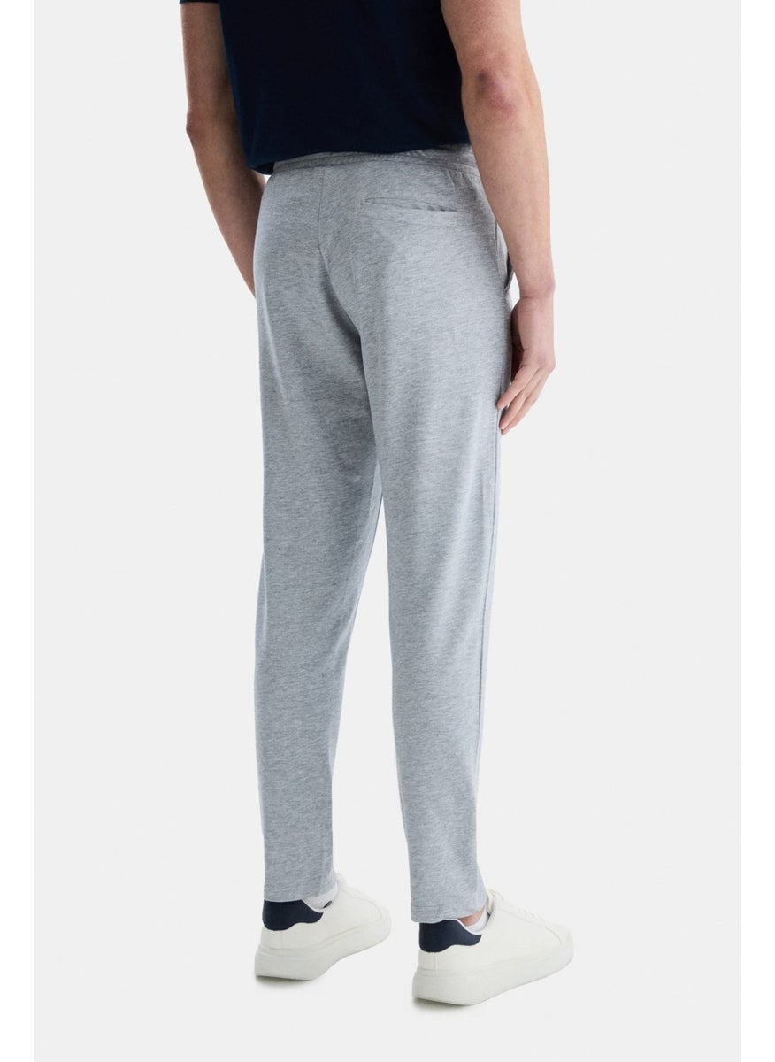 UCLA Connor Gray Elastic Leg Sweatpants Embroidered Standard Fit Men's Sweatpants  - Image 4
