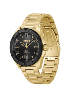HUGO BOSS Men Analog Round Shape Stainless Steel Wrist Watch 44 mm  - Image 2