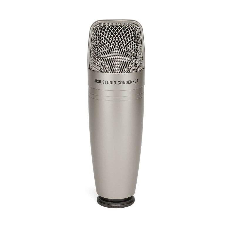 Samson ميكروفون USB سامسون 29/C01UPRO، فضي - Image 4