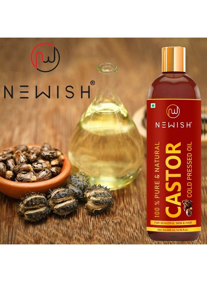 Newish Red Onion Black Seed Oil & Organic Cold Pressed Castor Oil For Hair Growth And Skin Care Women & Men - Image 5