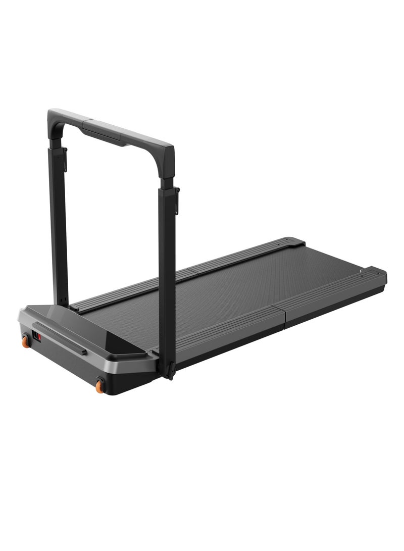 KINGSMITH WP400P42 Foldable Treadmill Z3 Hybrid | Silent Brushless motorÂ 1HP 735W | 1-10Â km/h Max Speed | upto 110 kg user weight | Time, speed, distance, calories, steps panel display | Black - Image 1