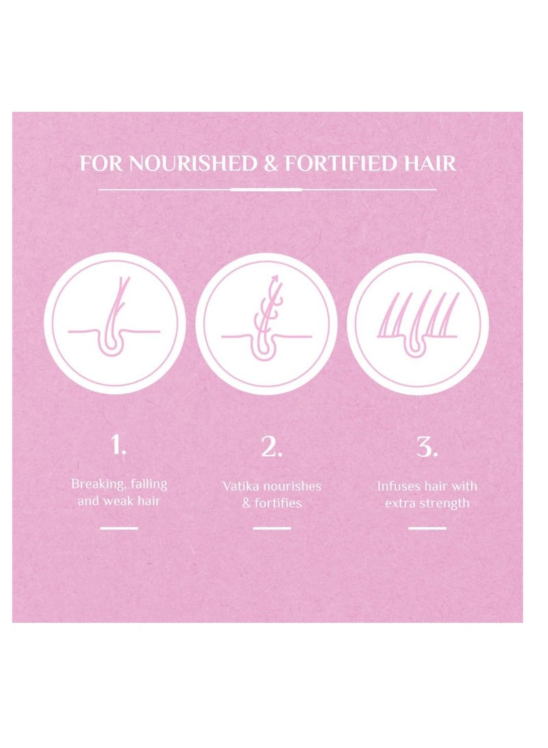 VATIKA Repair And Restore Shampoo With Nourishing Vatika Oils 200ml - Image 5