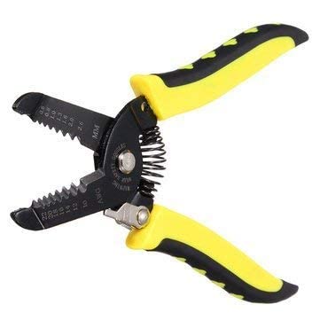 KP2 Multifunction Handle Tool 150mm6 Wire Stripper with Cutting Edge Yellow - Image 1