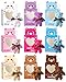 Sofier Valentines Day Gifts for Kids Classroom 27 Pack Valentines Card Boxes with Heart Window Mini Animal Toys Bears Keychains Bulk for Boys Girls Party Favor School Teacher Student - Image 2