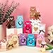 Sofier Valentines Day Gifts for Kids Classroom 27 Pack Valentines Card Boxes with Heart Window Mini Animal Toys Bears Keychains Bulk for Boys Girls Party Favor School Teacher Student - Image 4
