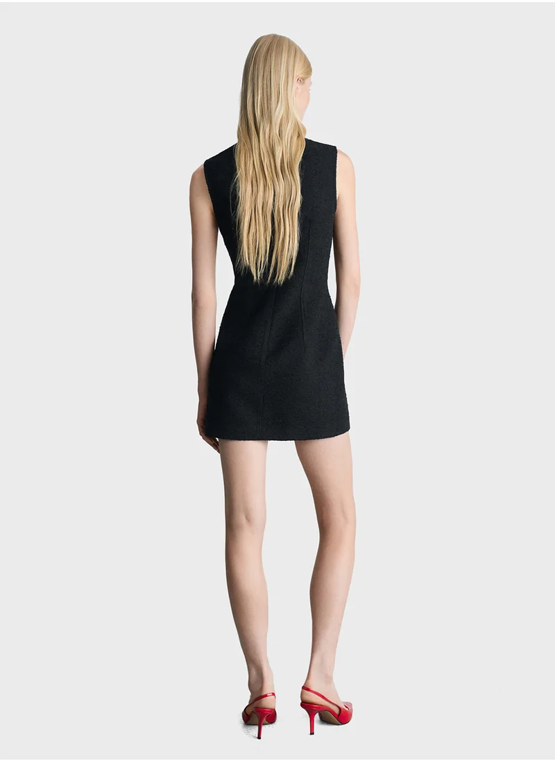 MANGO Tailored Short Dress