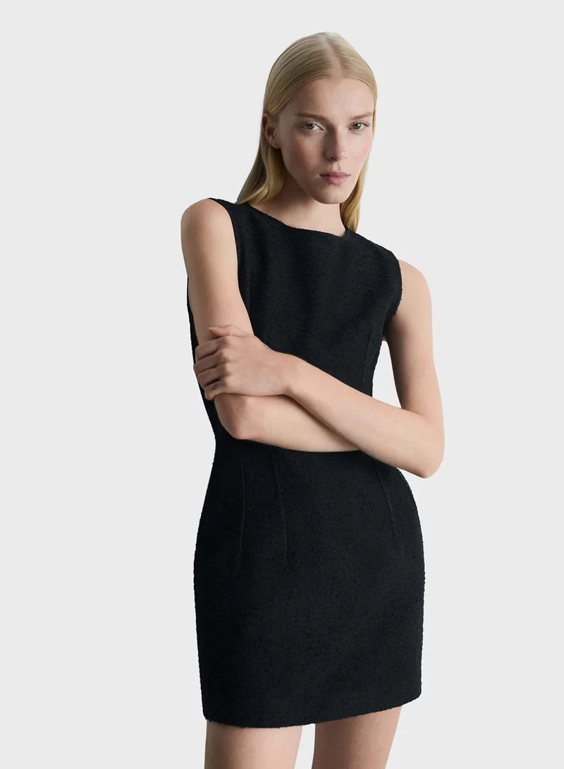 مانجو Tailored Short Dress