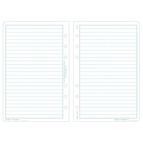 Rite In The Rain Weatherproof Loose Leaf Paper, 4.625" x 7", 32# White, Universal Pattern, 100 Sheet Pack (No. 372) - Image 2
