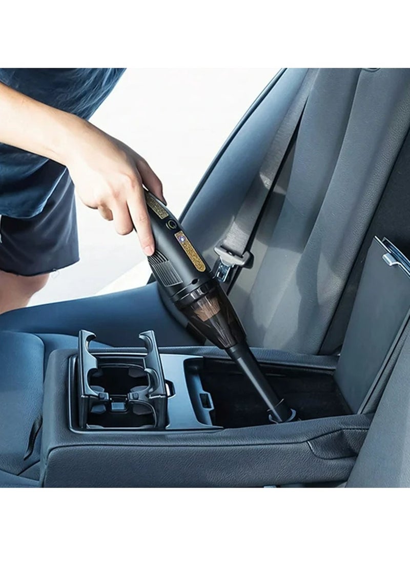 teyoza Cordless Car Vacuum Cleaner, 12000Pa Strong Cyclone Suction Household Handheld, Wireless Mini Vacuum Cleaners, Rechargeable Hoover for Home, Cars, and Pet  - Image 5