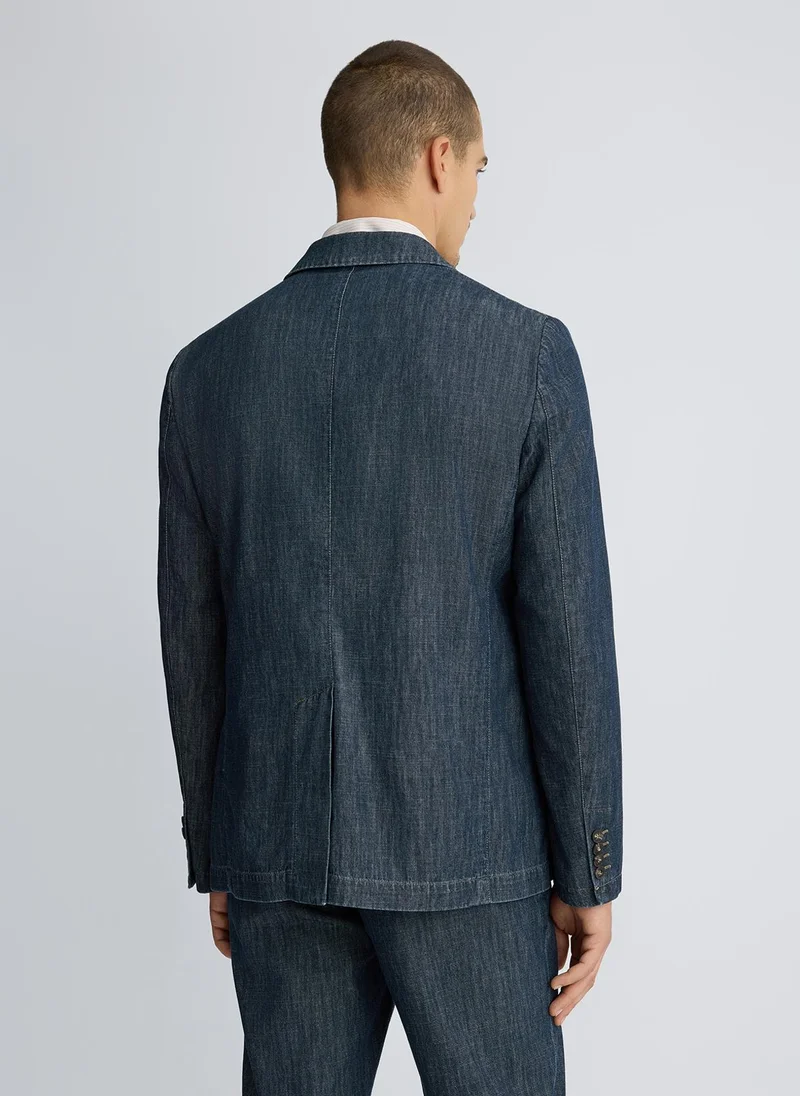 ليو جو Chambray Denim Jacket