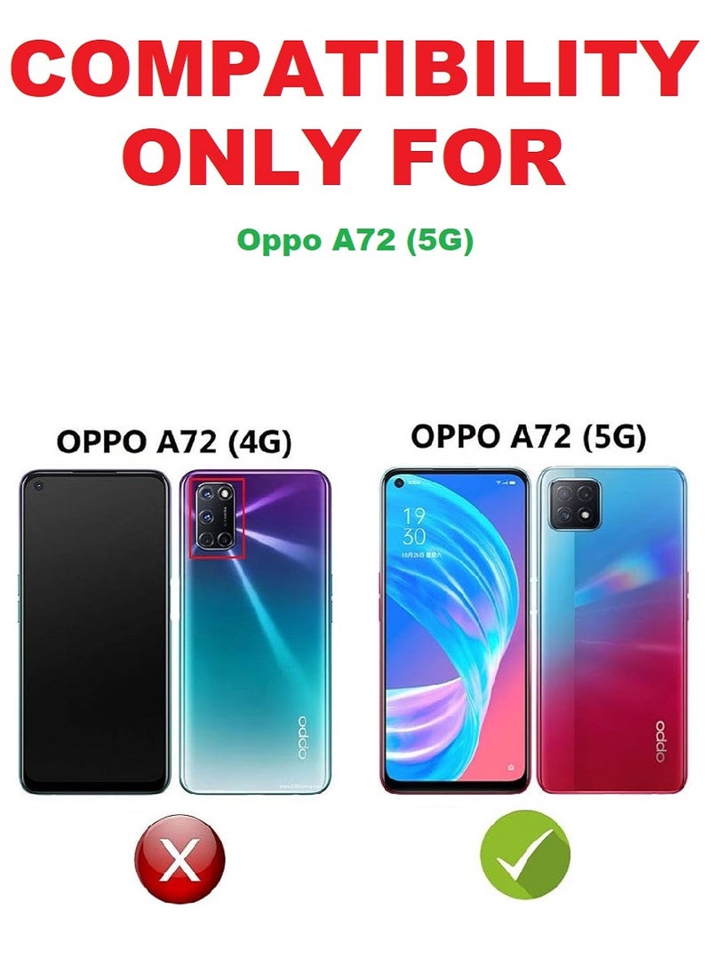 Super 2 Pieces  Tempered Glass Screen Protector Clear Designed For Oppo A72 5G Full Screen Coverage And Bubble Free - Image 3