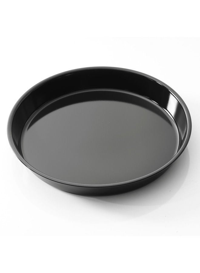 Easy Cooking Aluminium Non-Stock Round Baking Pan Black 30cm - Image 3