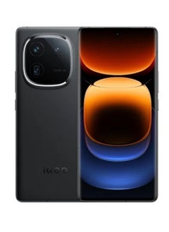 iQOO 12 Pro 16GB+512GB Snapdragon 8 Gen 3 Dual SIM 6.78″2K Curved Screen 144Hz Play Store 120W Fast Charging 50MP Triple Camera 5100mAh OTA, Black Chinese Version