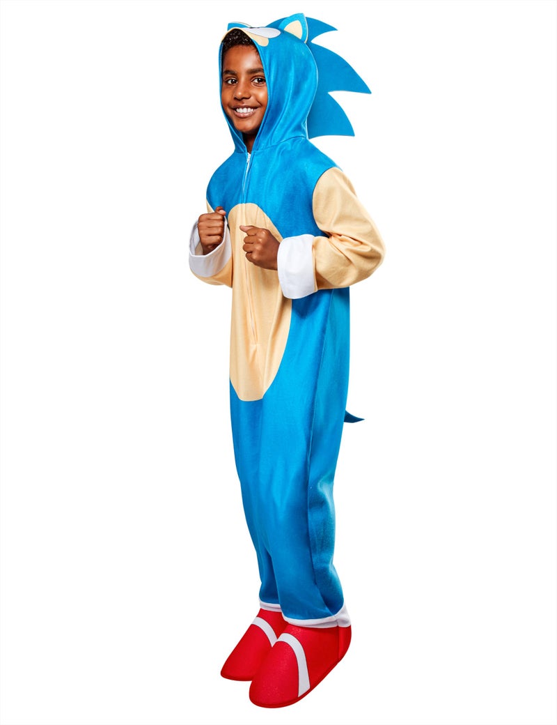 Rubies Childs Sonic The Hedgehog Oversized Jumpsuit Costume Medium