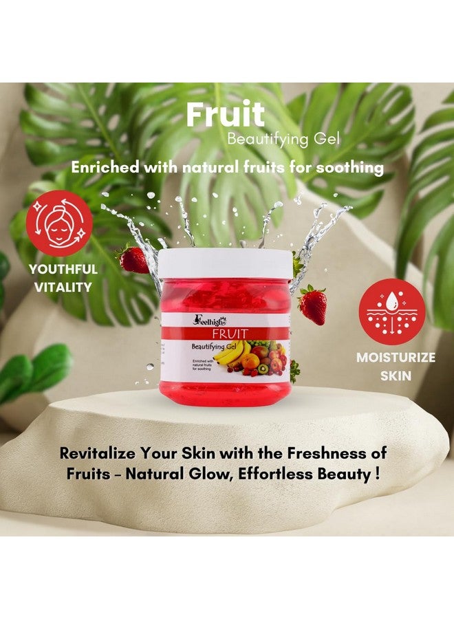 Feelhigh Face And Body Fruit Nourshing Cream 500gm And Fruit Skin Purifying Gel 500gm All Skin type of usage - Image 3
