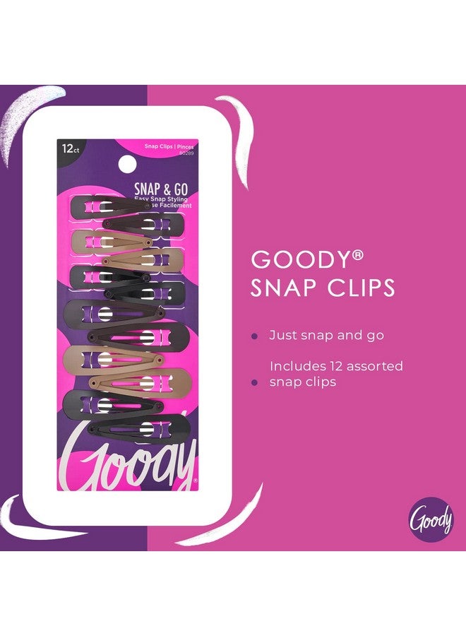 قودي  مشابك شعر كونتور معدنية، 12 لونًا متنوعًا، فقط قم بتثبيتها في مكانها، مناسبة لجميع أنواع الشعر، إكسسوارات شعر خالية من الألم للنساء والفتيات، راحة طوال اليوم - Image 2