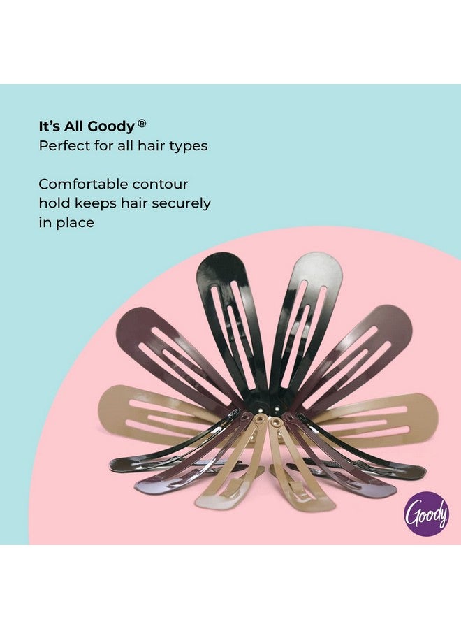 قودي  مشابك شعر كونتور معدنية، 12 لونًا متنوعًا، فقط قم بتثبيتها في مكانها، مناسبة لجميع أنواع الشعر، إكسسوارات شعر خالية من الألم للنساء والفتيات، راحة طوال اليوم - Image 3