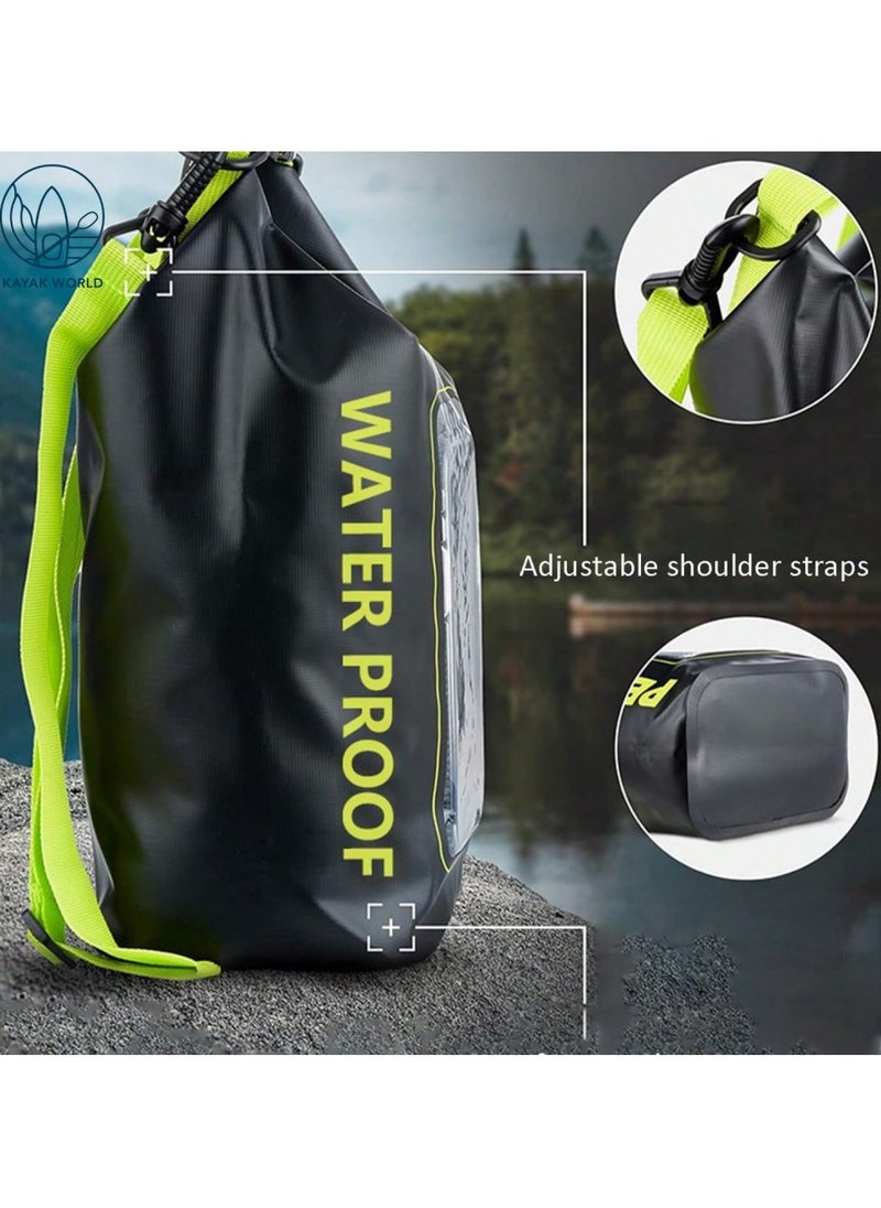 Generic - Waterproof bag, a bag for personal belongings and bags, with a large storage capacity, suitable for travel, trips and the beach, a strong bag that is waterproof up to 25 meters under water - Image 1