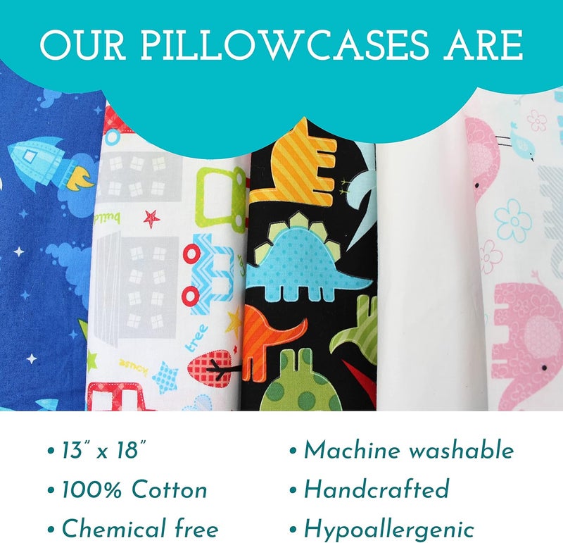 Little Sleepy Head Toddler Pillowcase - White Envelope - Image 2