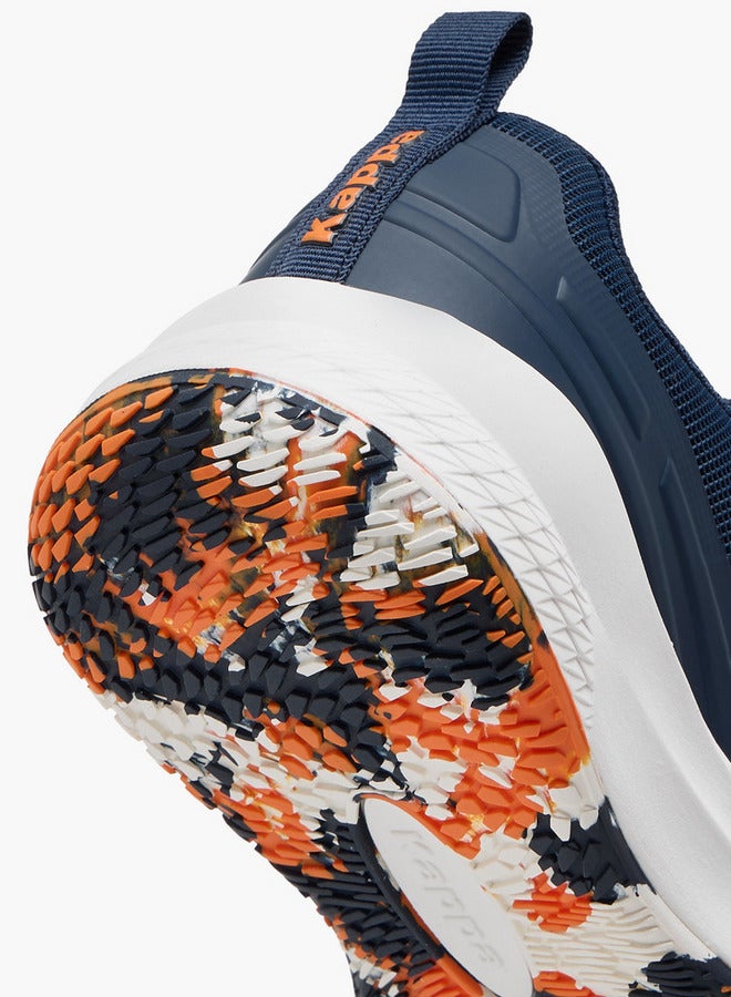 Kappa Boys' Logo Print Sports Shoes with Rotating Buckle Closure - Image 5