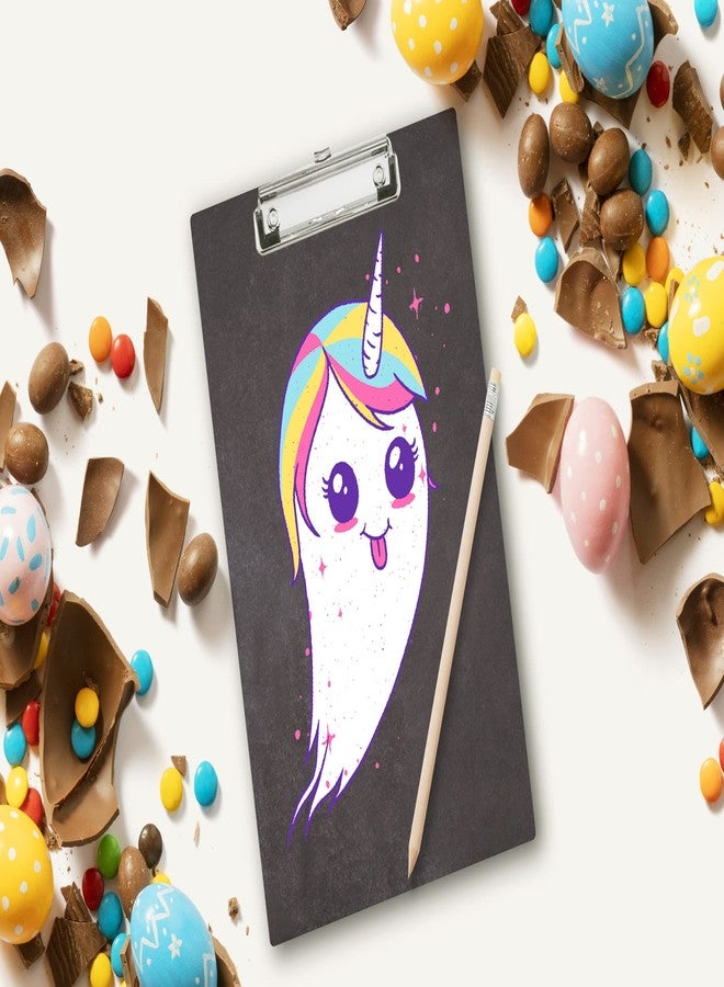 Plan To Gift Wooden Clipboard Writing Pad | Exam Board for Kids Students | Wood Exam Pad | Examination Writing Pad | Clip Board for Girls| Clip Board for Boys (Unicorn Mind) - Image 3
