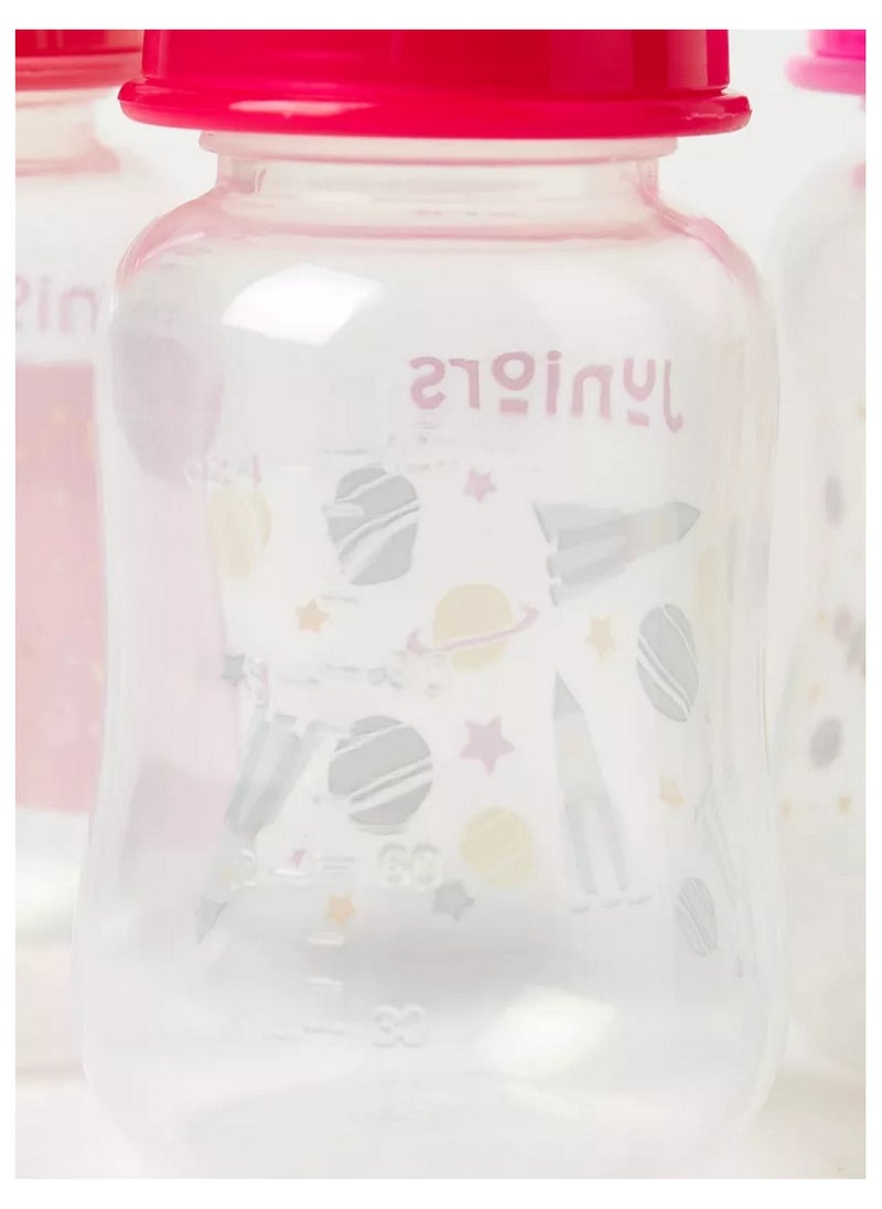 JUNIORS - 3 Piece Printed Feeding Bottle Set 120 ml - Image 1