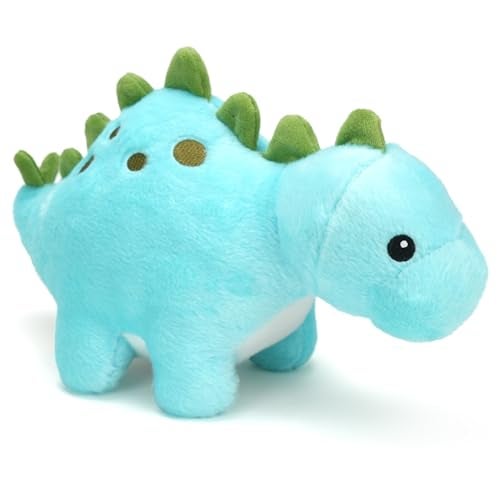 BenBen Dinosaur Stuffed Animal 13 Dino Plush Toys Cute Plushies Stuff for Kids Stegosaurs Baby Shower Christmas Birthday Gifts Easter Decorations Blue - Image 1