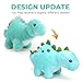 BenBen Dinosaur Stuffed Animal 13 Dino Plush Toys Cute Plushies Stuff for Kids Stegosaurs Baby Shower Christmas Birthday Gifts Easter Decorations Blue - Image 4