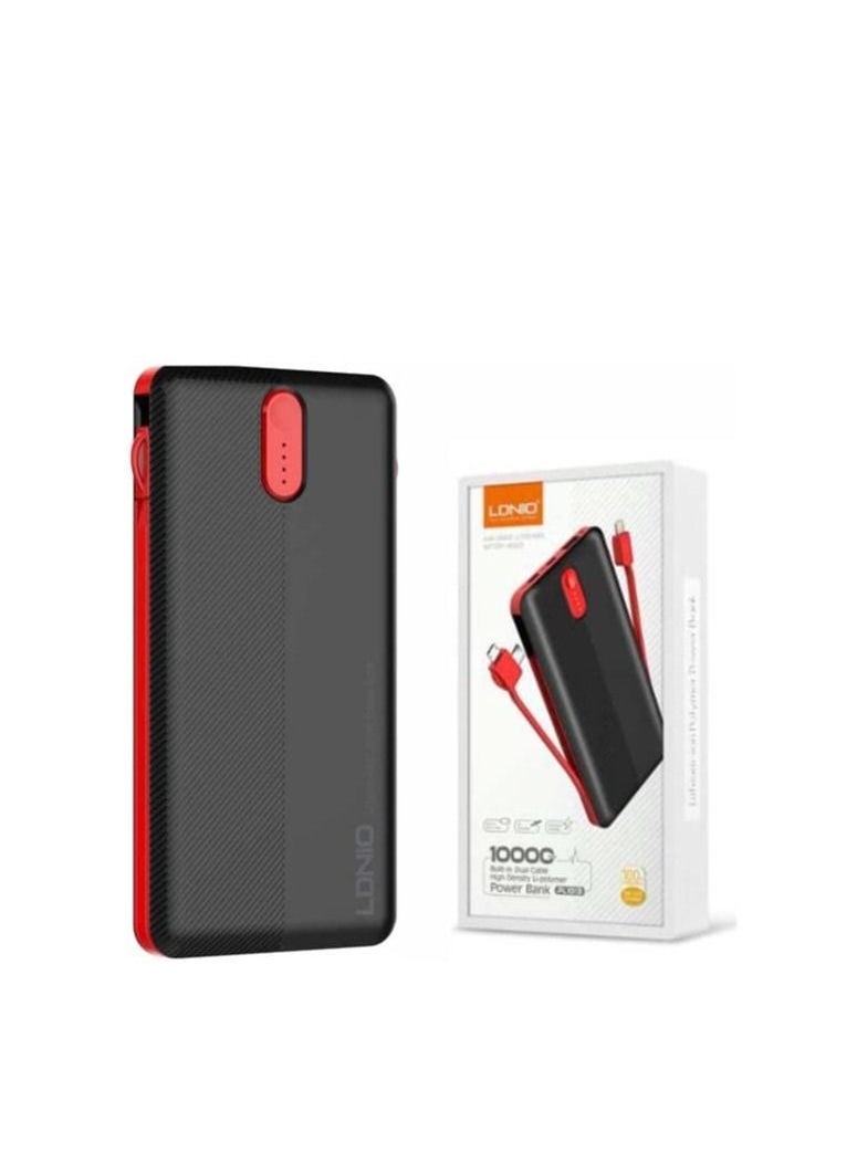 LDNIO - CAPACITY:20000 MA--USB port: 2 USB port with QC3.0+ PD--Output USB-A: 5V/2.1A--Input Micro: 5.0V/2.0-- TOTAL POWER : 10.5 W - Image 1
