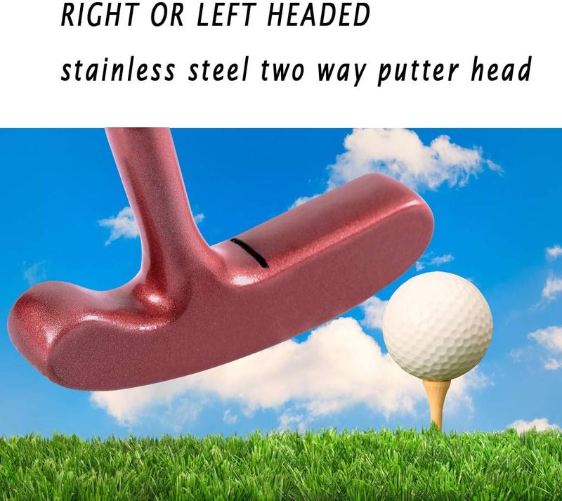 LEAGY Timeless Classic Golf Putter 35" Length - Putt Putt Style Two-Way Head and Premium Rubber Grip for Male & Female Right or Left Handed Golfers - Image 3