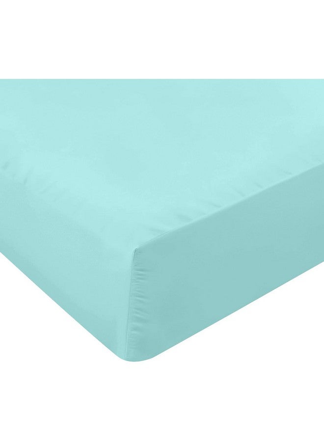 Utopia Bedding Queen Fitted Sheet - Bottom Sheet - Deep Pocket - Soft Microfiber - Shrinkage and Fade Resistant - Easy Care -1 Fitted Sheet Only (Spa Blue) - Image 1
