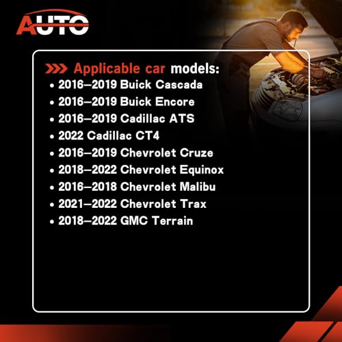 AUTO OCCASION Vacuum Solenoid Valve Compatible with Buick Encore 2016 2017 2018 2019 Chevrolet Cruze 1.4L 2018 2019 2020 2021 2022 Chevrolet Equinox GMC Terrain 1.5L 55573259 - Image 2