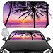 Clothclose Windshield Sun Shade Car Sun Shade Windshield Reflector Sunshade Offers Ultimate Protection for Car Interior Reflective Polyester Blocks Heat for CarsTrucksSUVs 57 x 315 in - Image 2