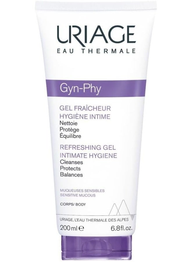 Uriage Gyn-Phy Intimate Hygiene Refreshing Cleansing Gel 200ml