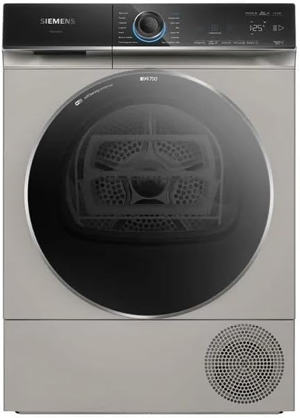سيمنز مجفف مضخة الحرارة iQ700 WQ45B2BXGC سعة 9 كجم، متصل بالمنزل، موفر للطاقة، varioSpeed، smartFinish، مكثف ذاتي التنظيف - Image 3