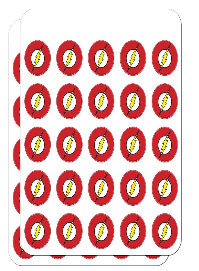 GRAPHICS & MORE The Flash Lightning Bolt Logo Planner Calendar Scrapbooking Crafting Stickers - Image 1