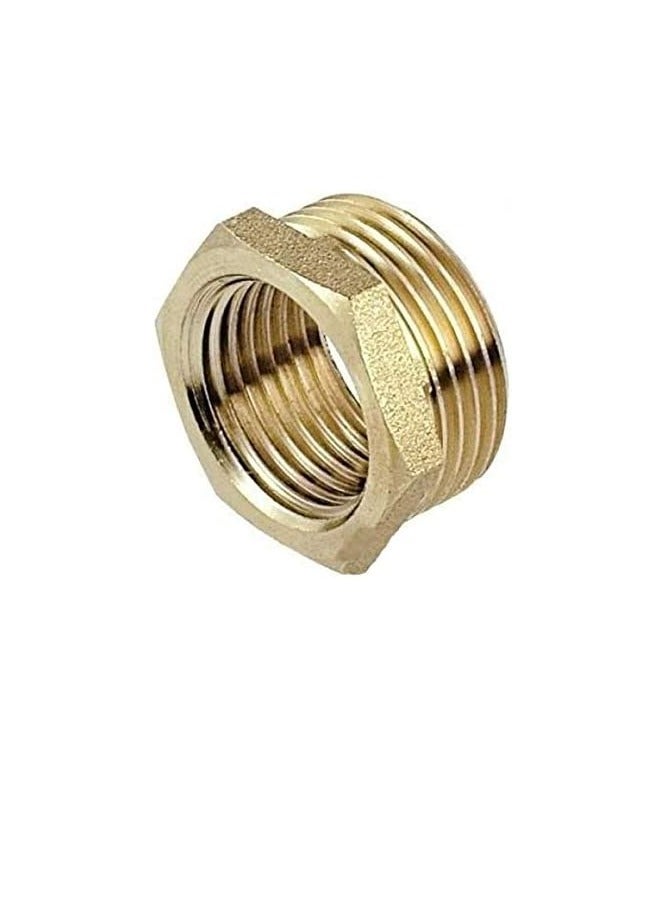 Brass Reducer Bush 1 X 3/4 - Image 3